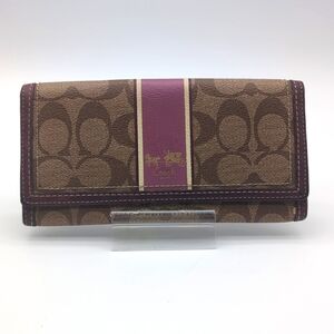 Coach long wallet